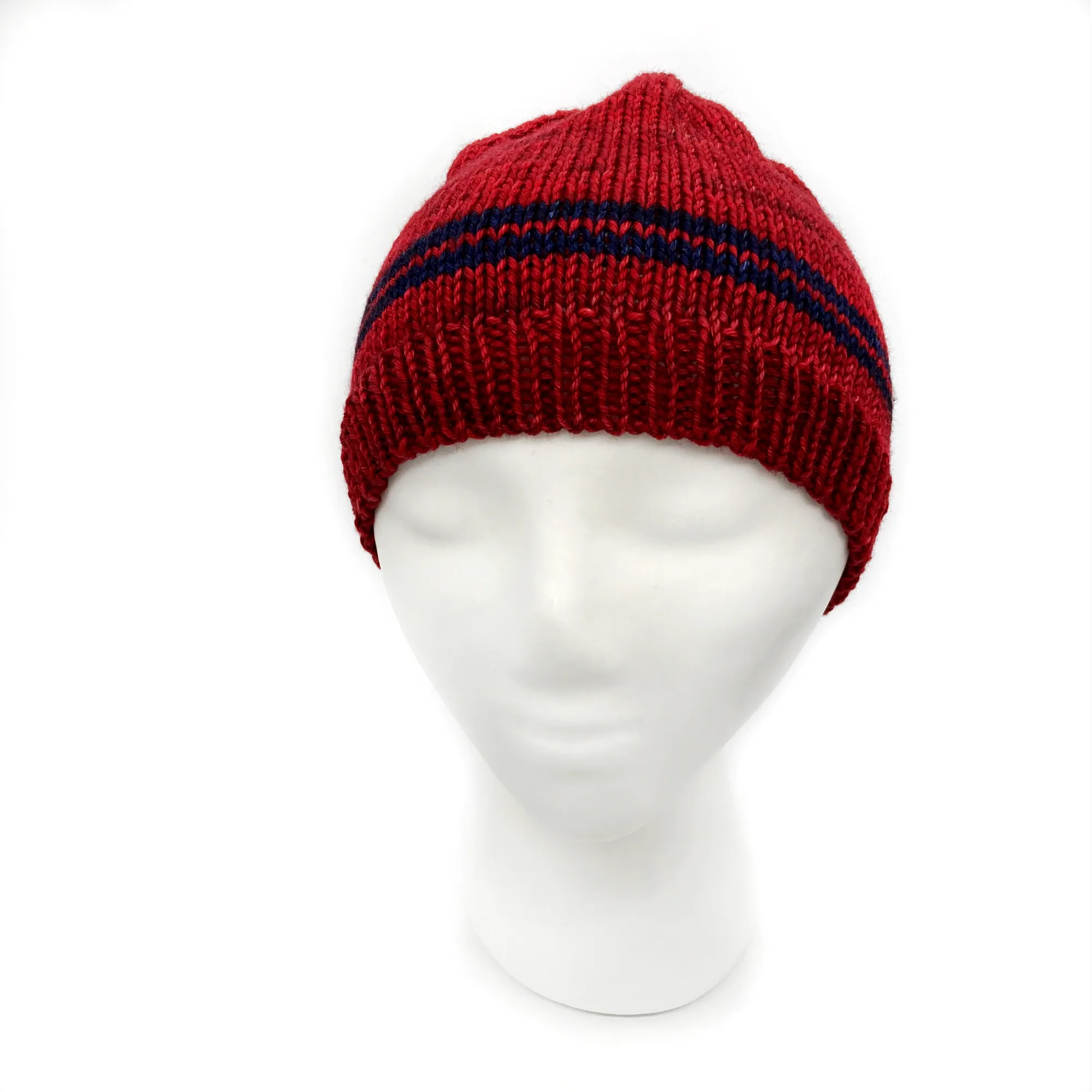Basic Beanie | 100% Superwash Merino Wool | Purple Mystery