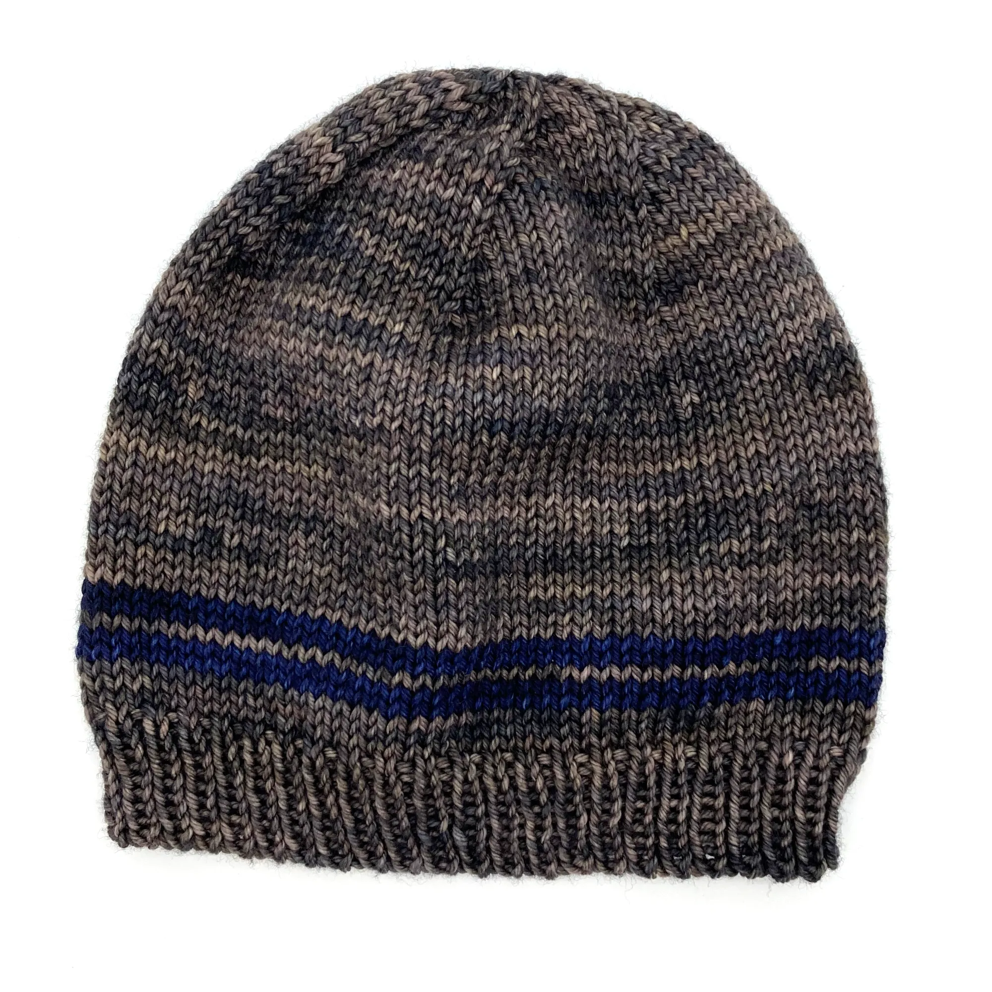 Basic Beanie | 100% Superwash Merino Wool | Purple Mystery