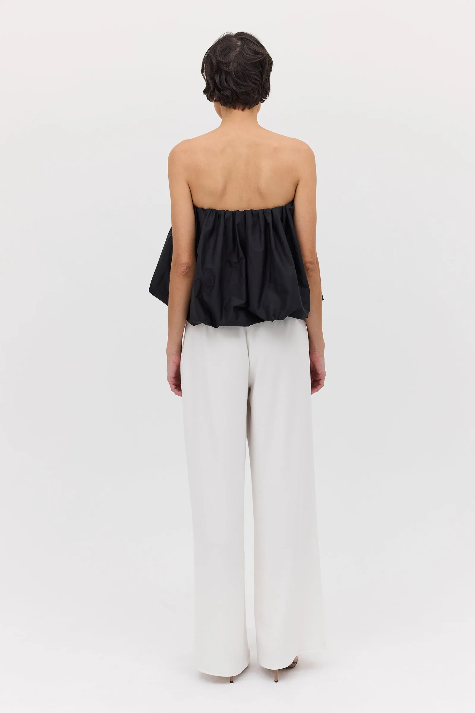 BLACK COTTON HAZEL TOP