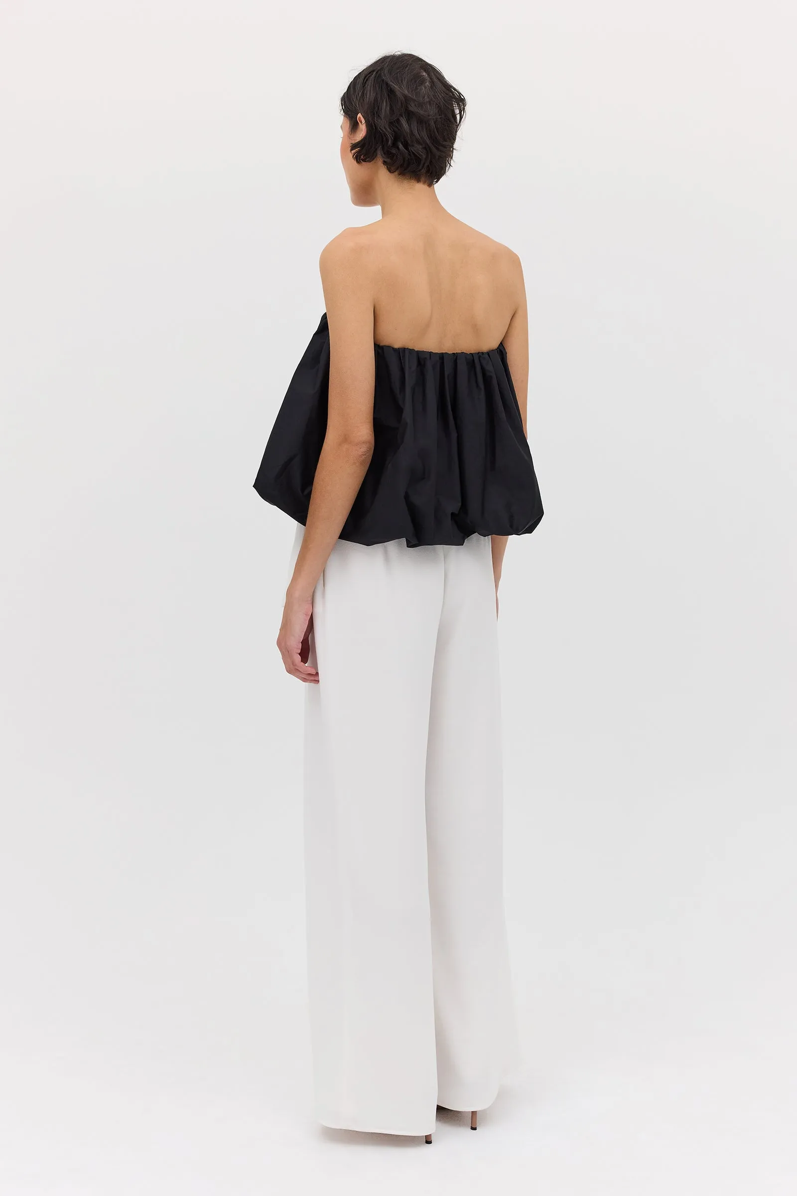 BLACK COTTON HAZEL TOP