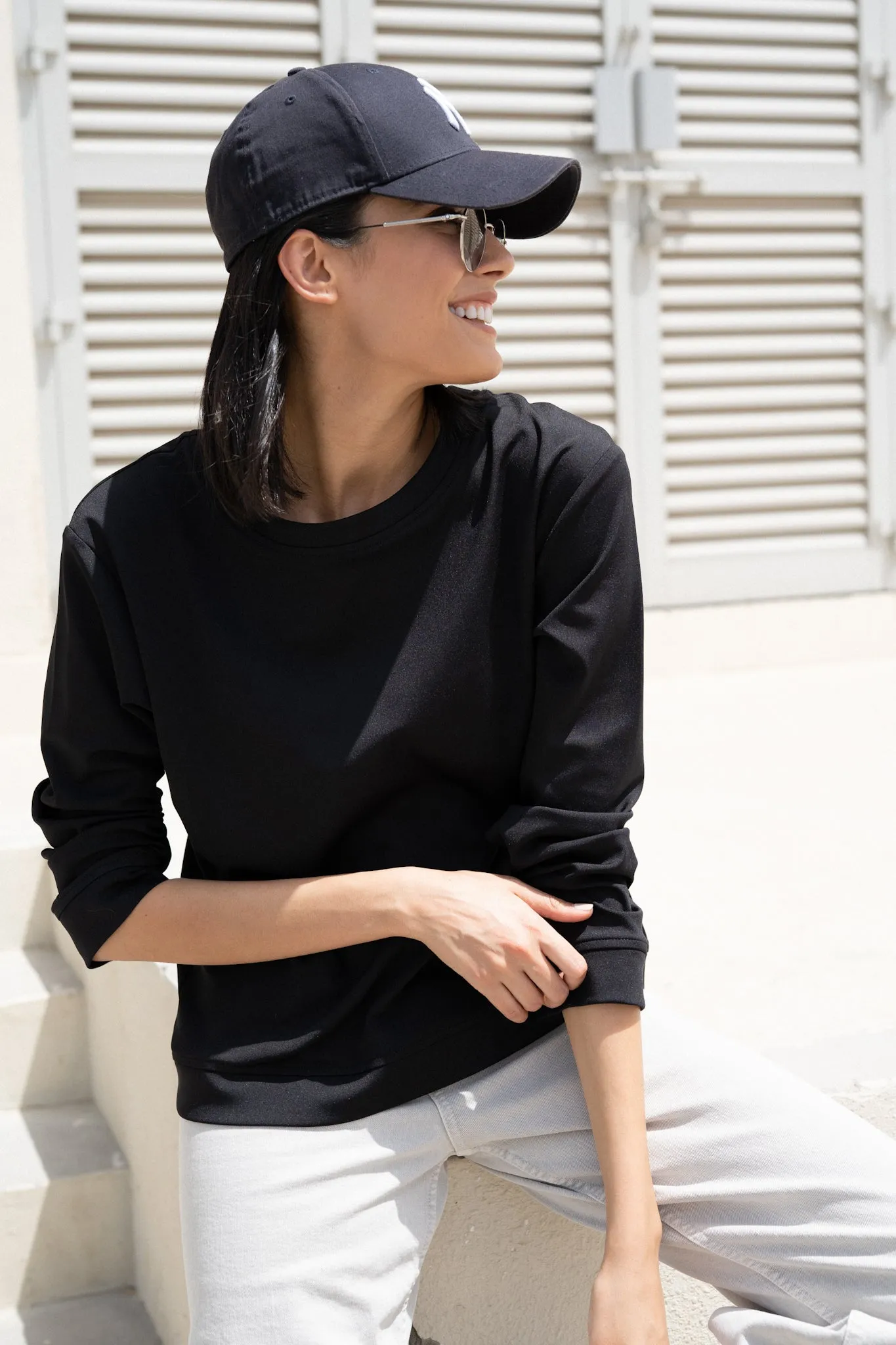 Black Sweatshirt (Scuba)