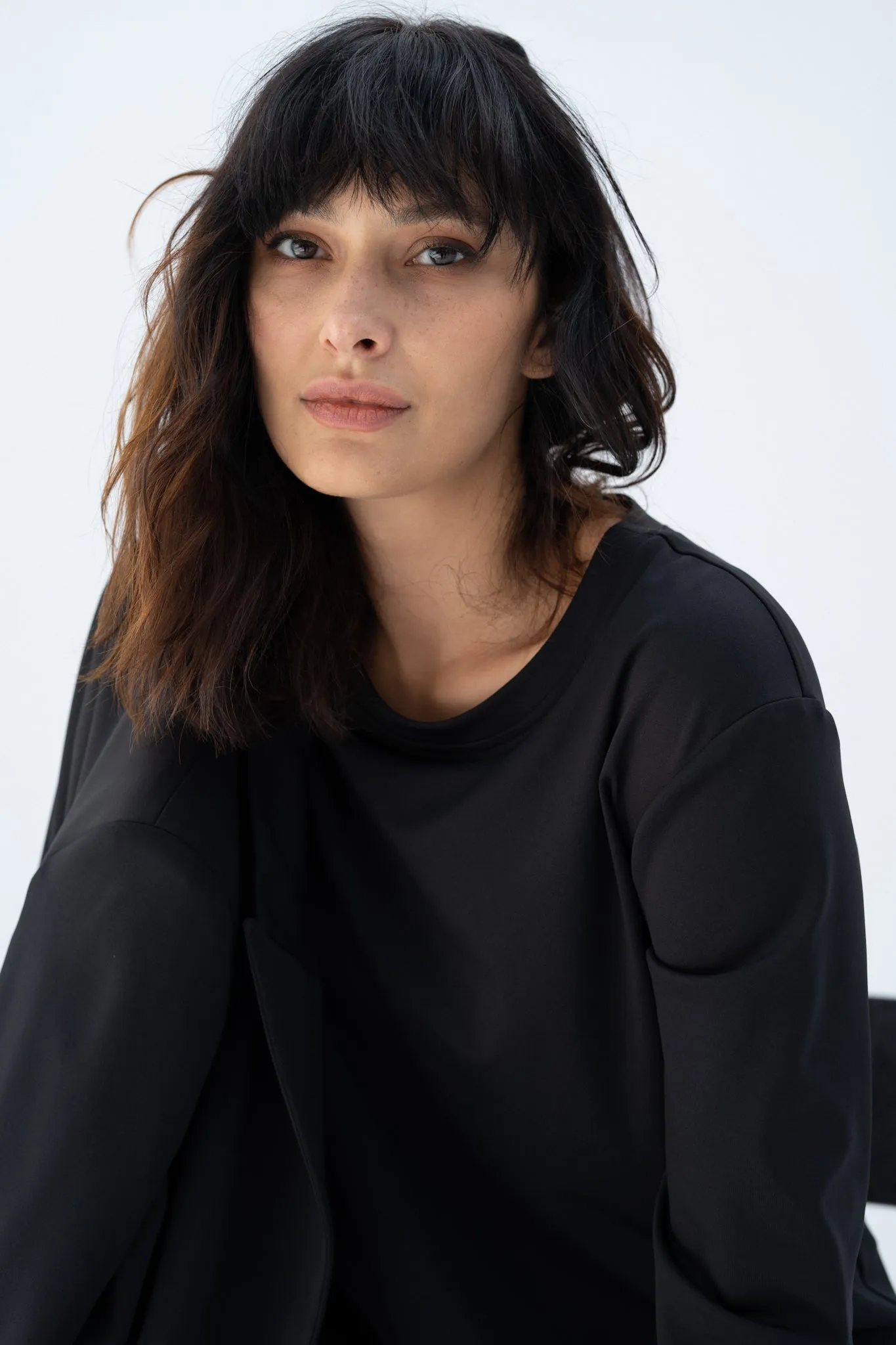 Black Sweatshirt (Scuba)