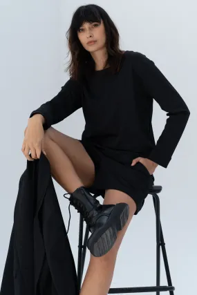 Black Sweatshirt (Scuba)