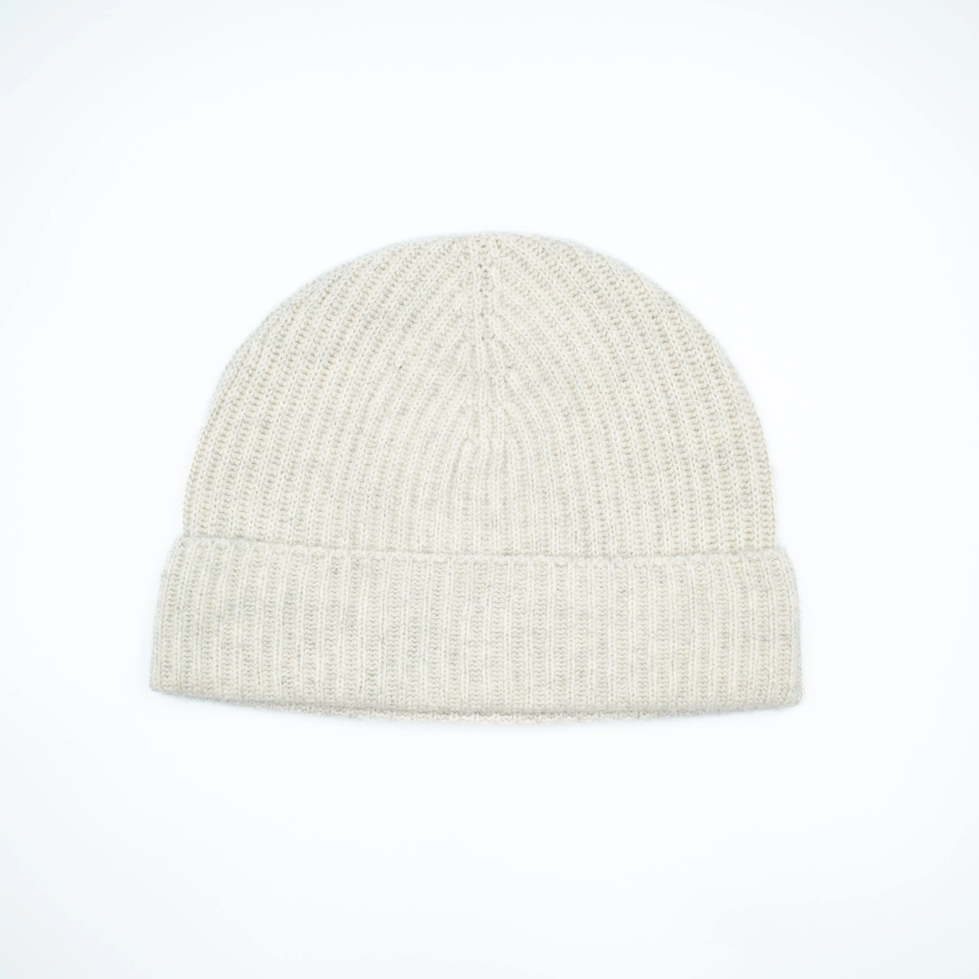 Brand New Scottish Cream Knit Beanie Hat Unisex