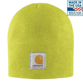 Carhartt Men's Brite Lime Acrylic Knit Hat