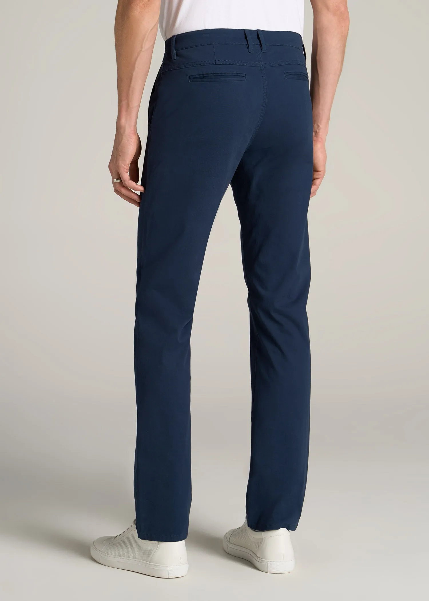 Carman TAPERED Chinos in Marine Navy - Pants for Tall Men