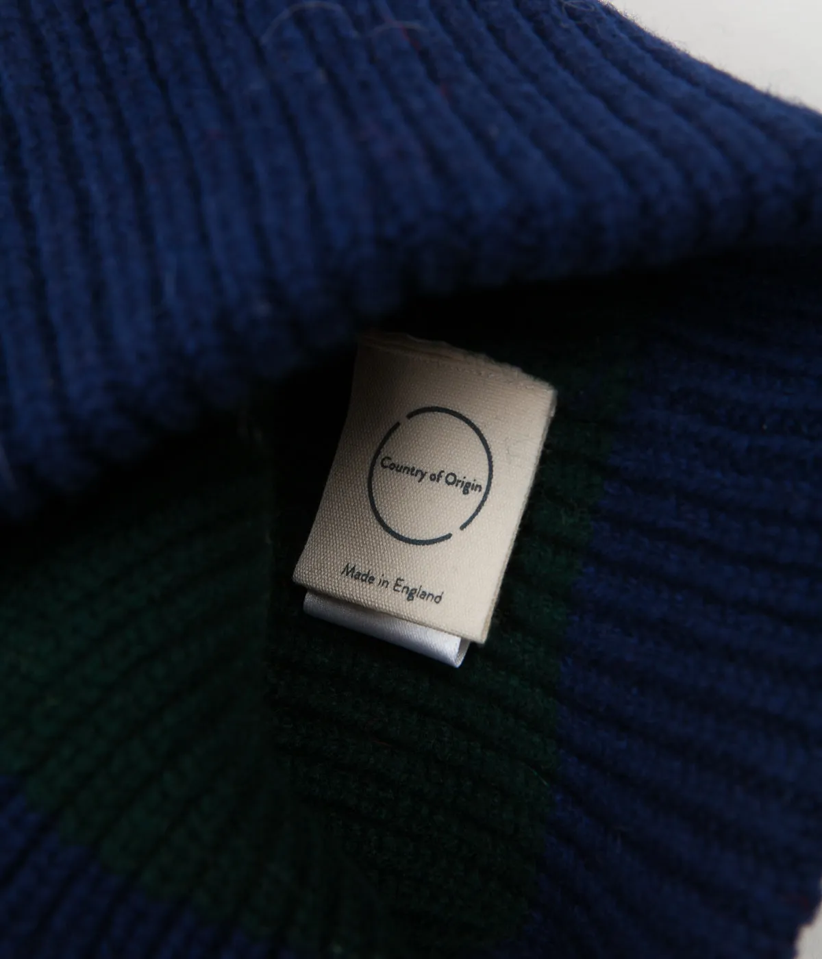 Country Of Origin Watch Hat - Grey / Green / Navy