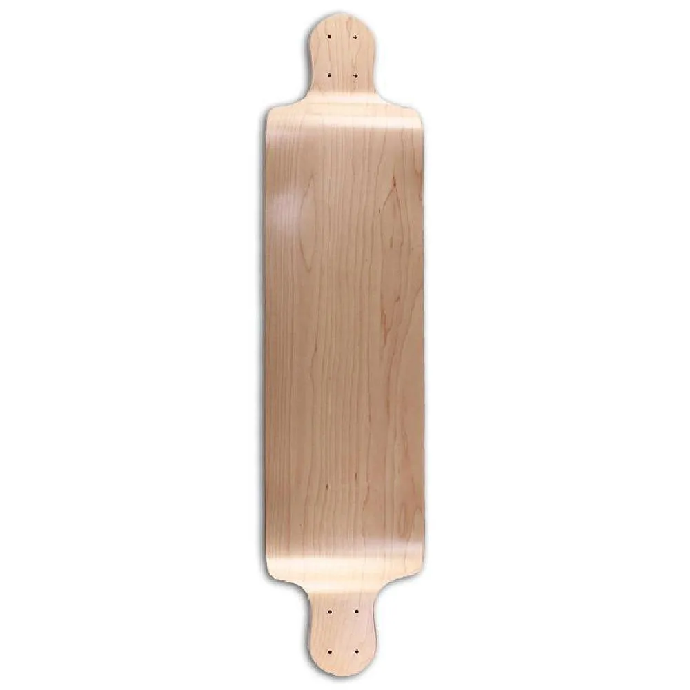 Drop Down Natural 41" Longboard Deck