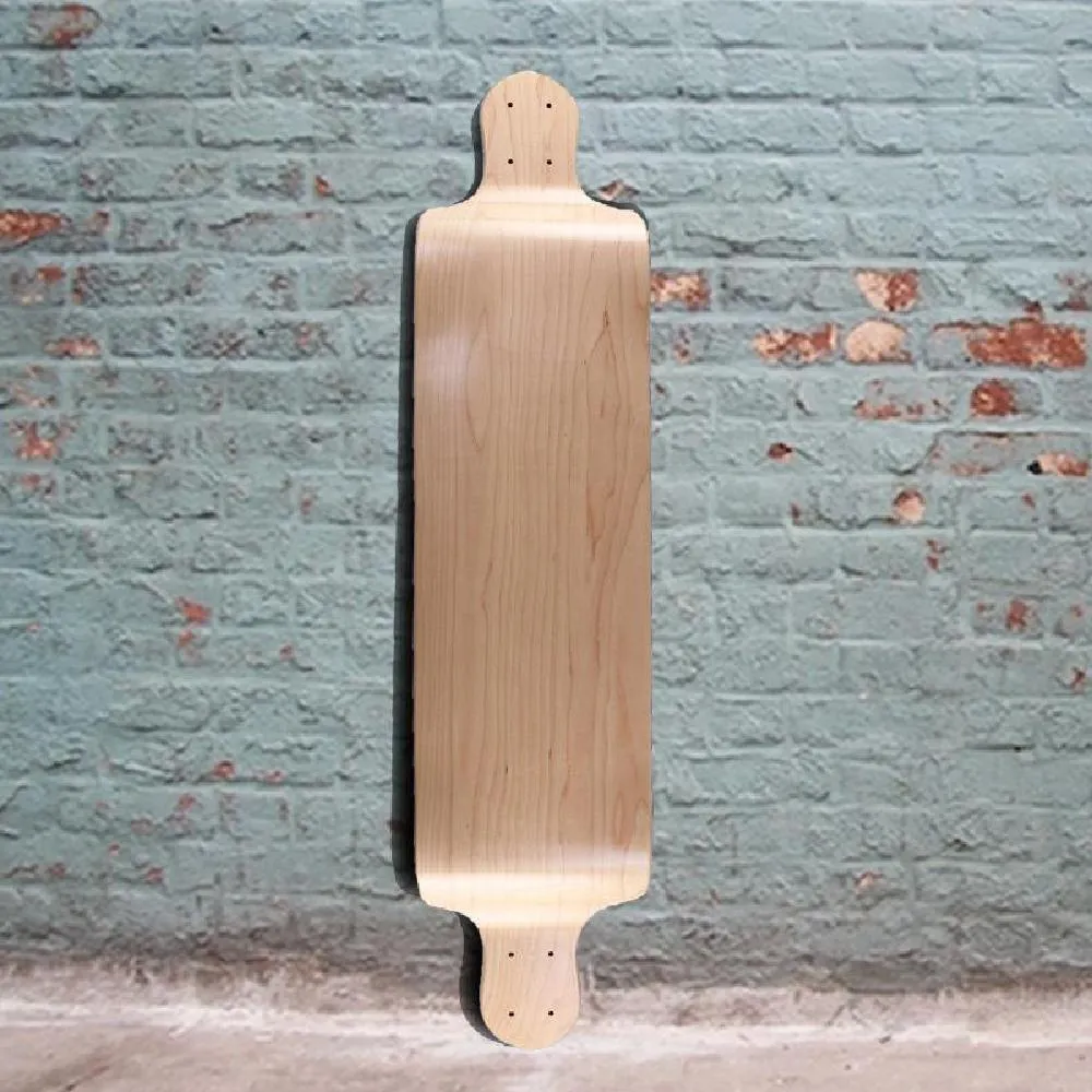 Drop Down Natural 41" Longboard Deck