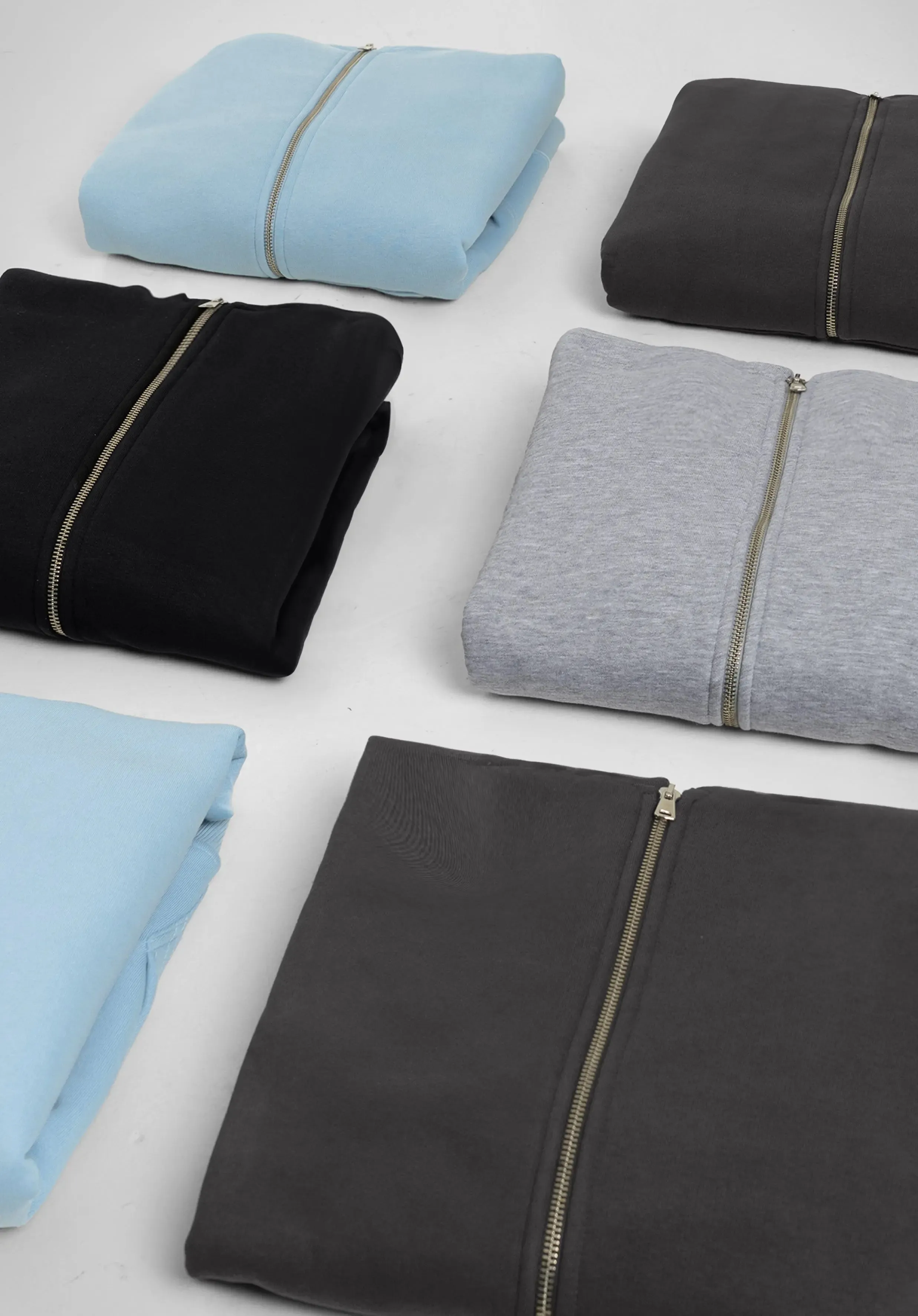 Full Zip Hoodie 3er Pack