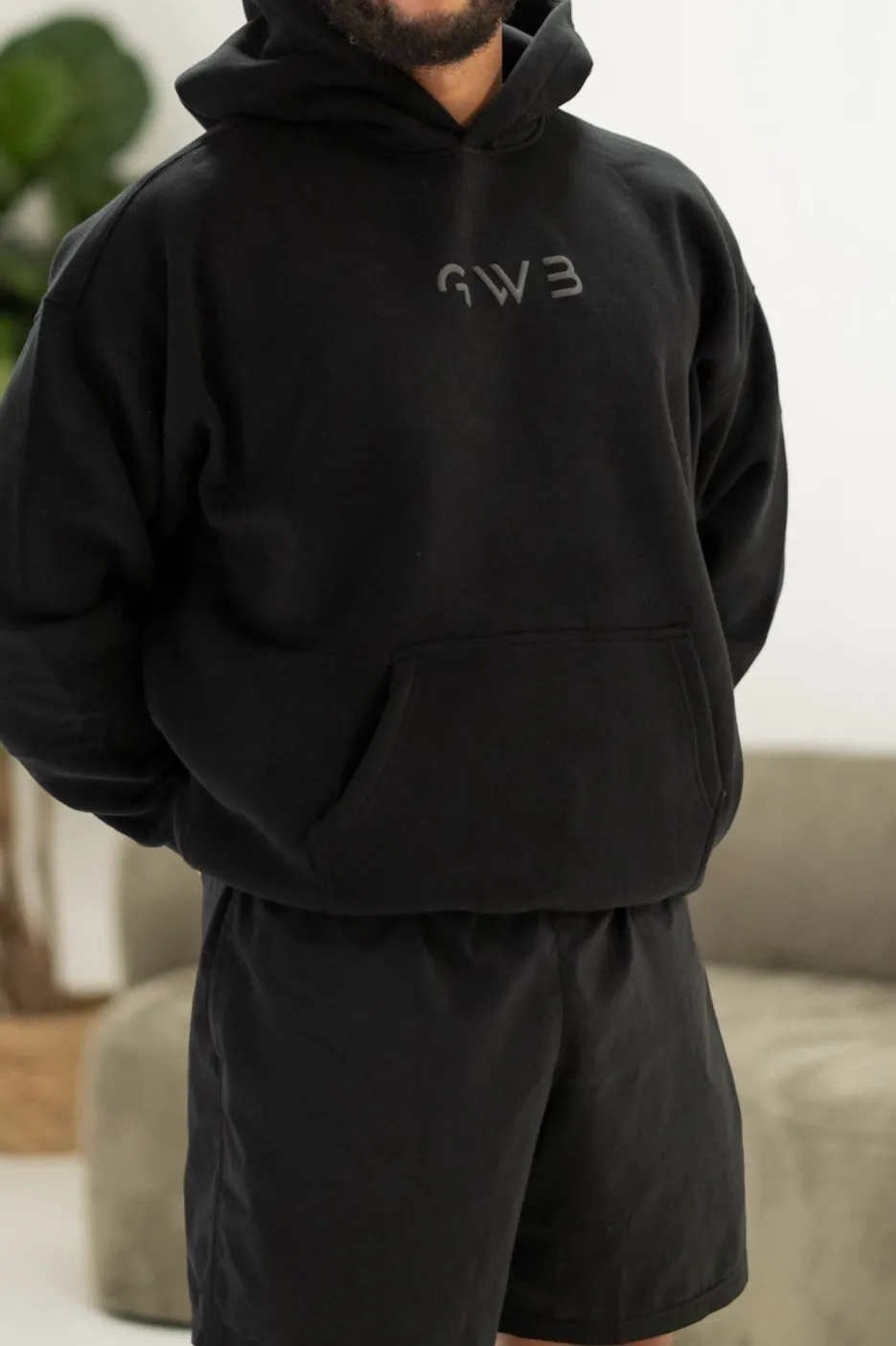 GWB Hoodie in Black