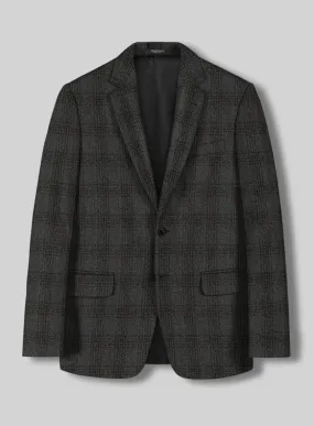 Highlander Gray Classic Check Tweed Jacket