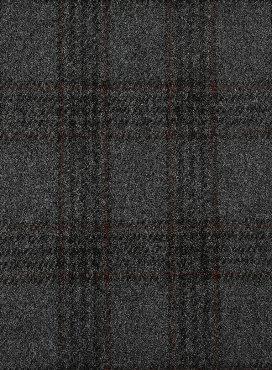 Highlander Gray Classic Check Tweed Suit