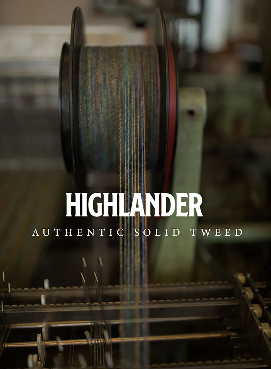 Highlander Gray Classic Check Tweed Suit
