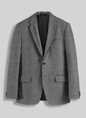 Houndstooth Black Tweed Jacket