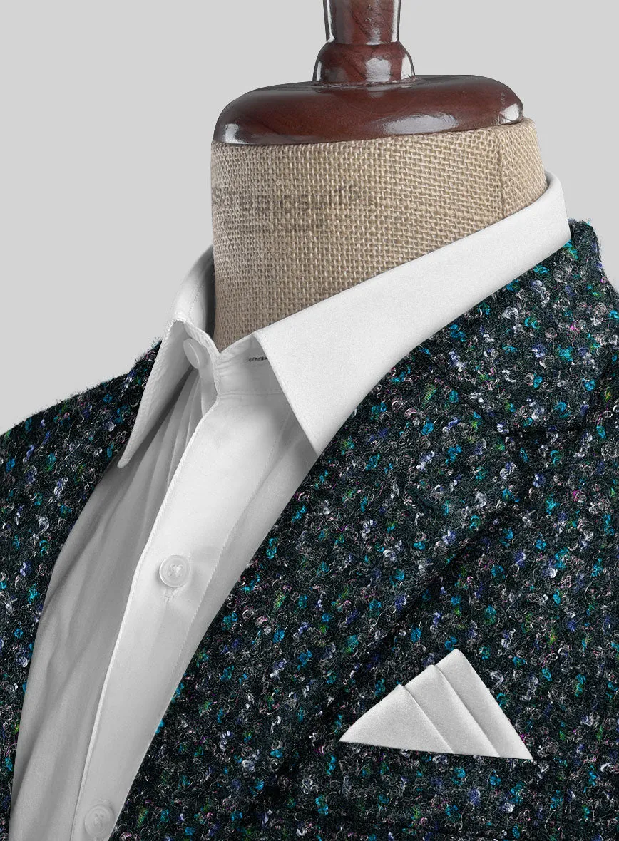 Italian Fiente Boucle Wool Jacket