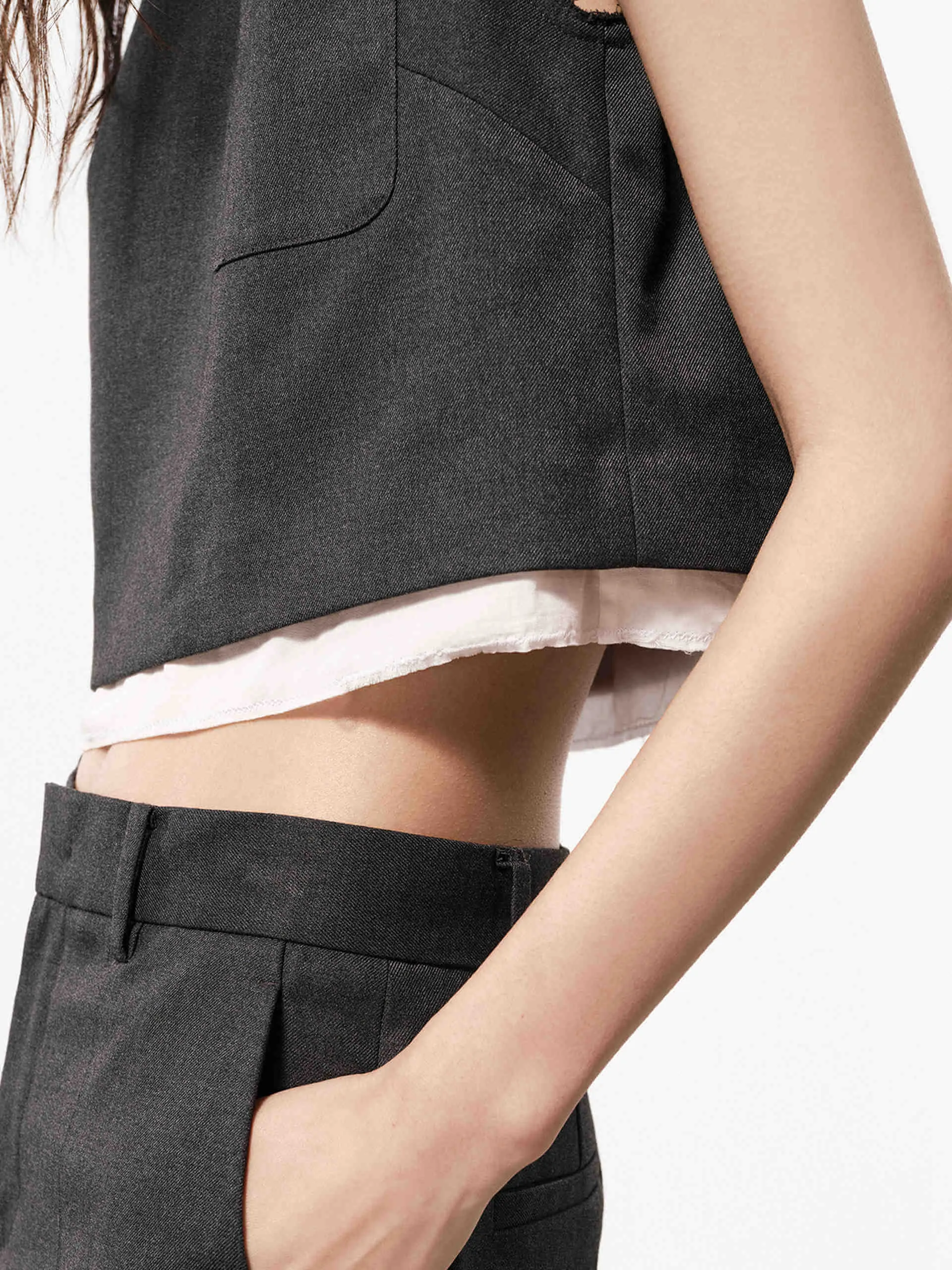 Layer Detail Sleeveless Top