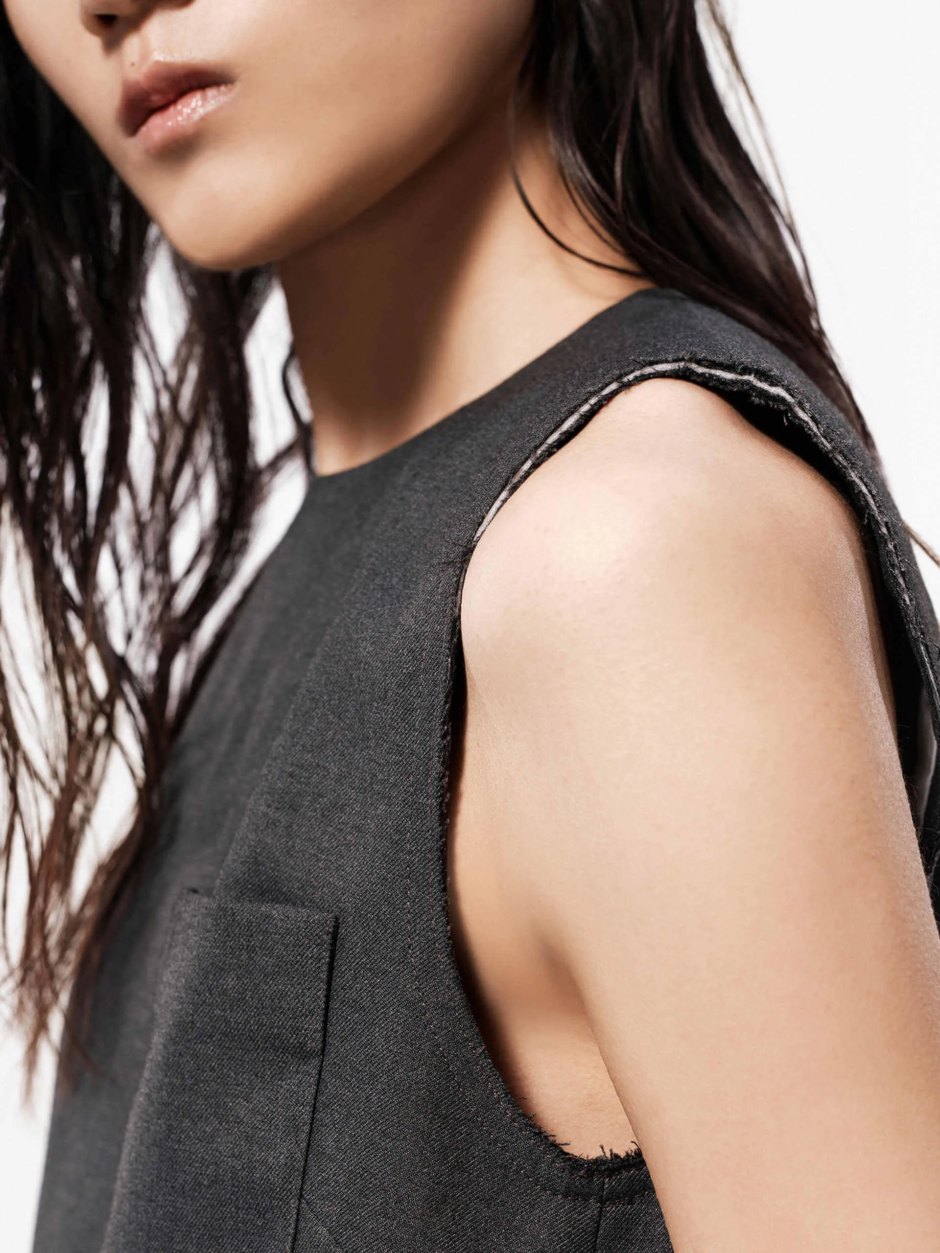 Layer Detail Sleeveless Top