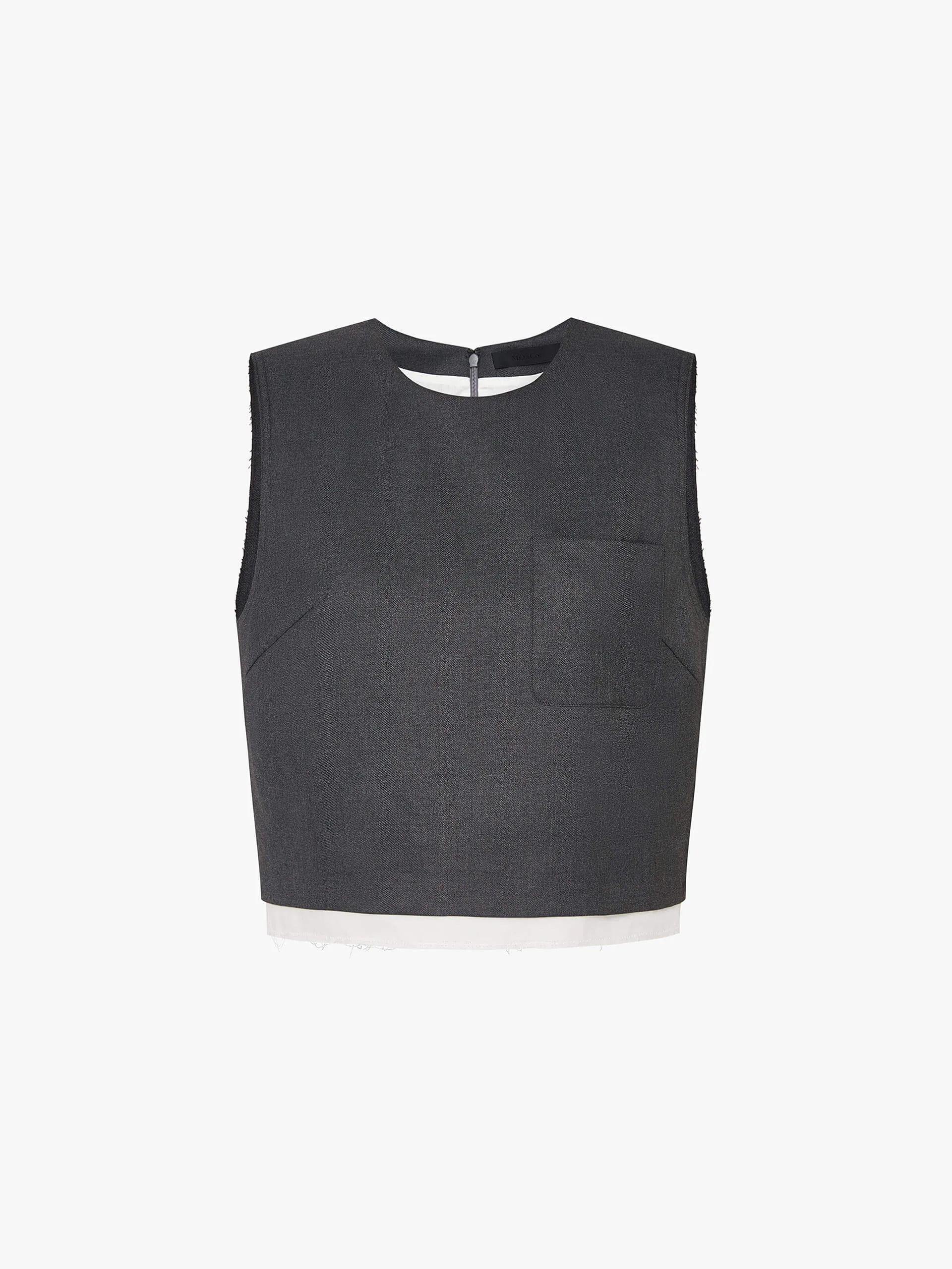 Layer Detail Sleeveless Top