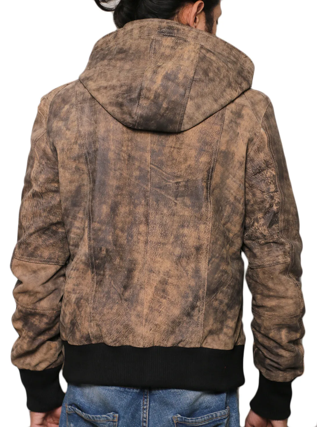 Leather Jackets Hub Mens Genuine Lambskin Leather Jacket (Black, Regal Jacket) - 1501270