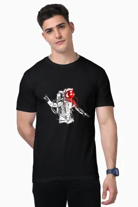 Men Half Sleeves T-Shirts - Astro Dancing
