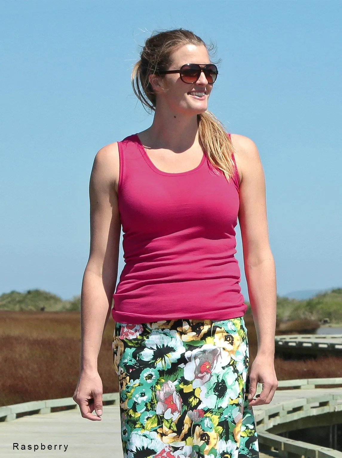 Merino Fitted Singlet