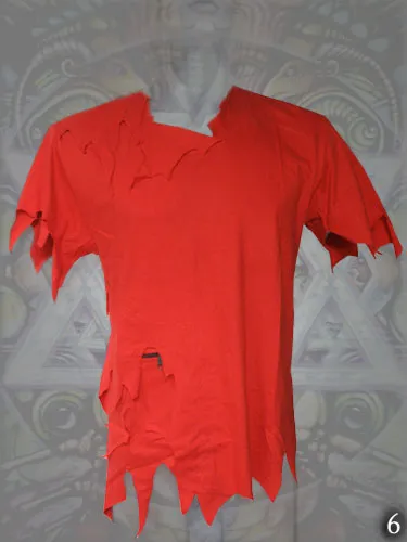 Pirate Tee ~  dystopian distressed