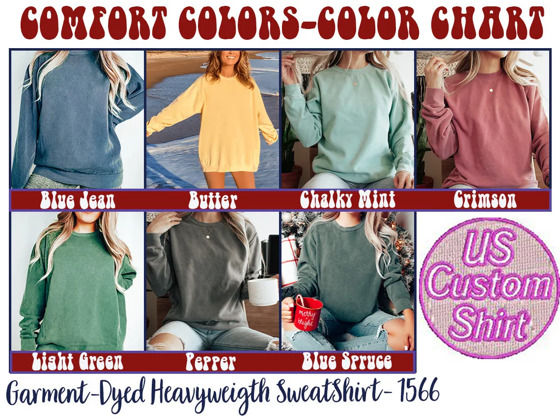 PLAIN COMFORT COLORS SWEATSHIRT P008
