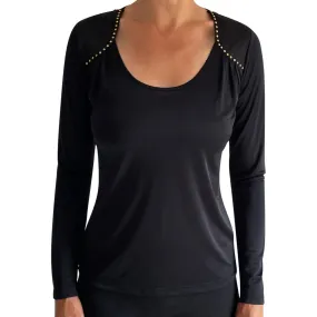 Reiss Silky Black Top