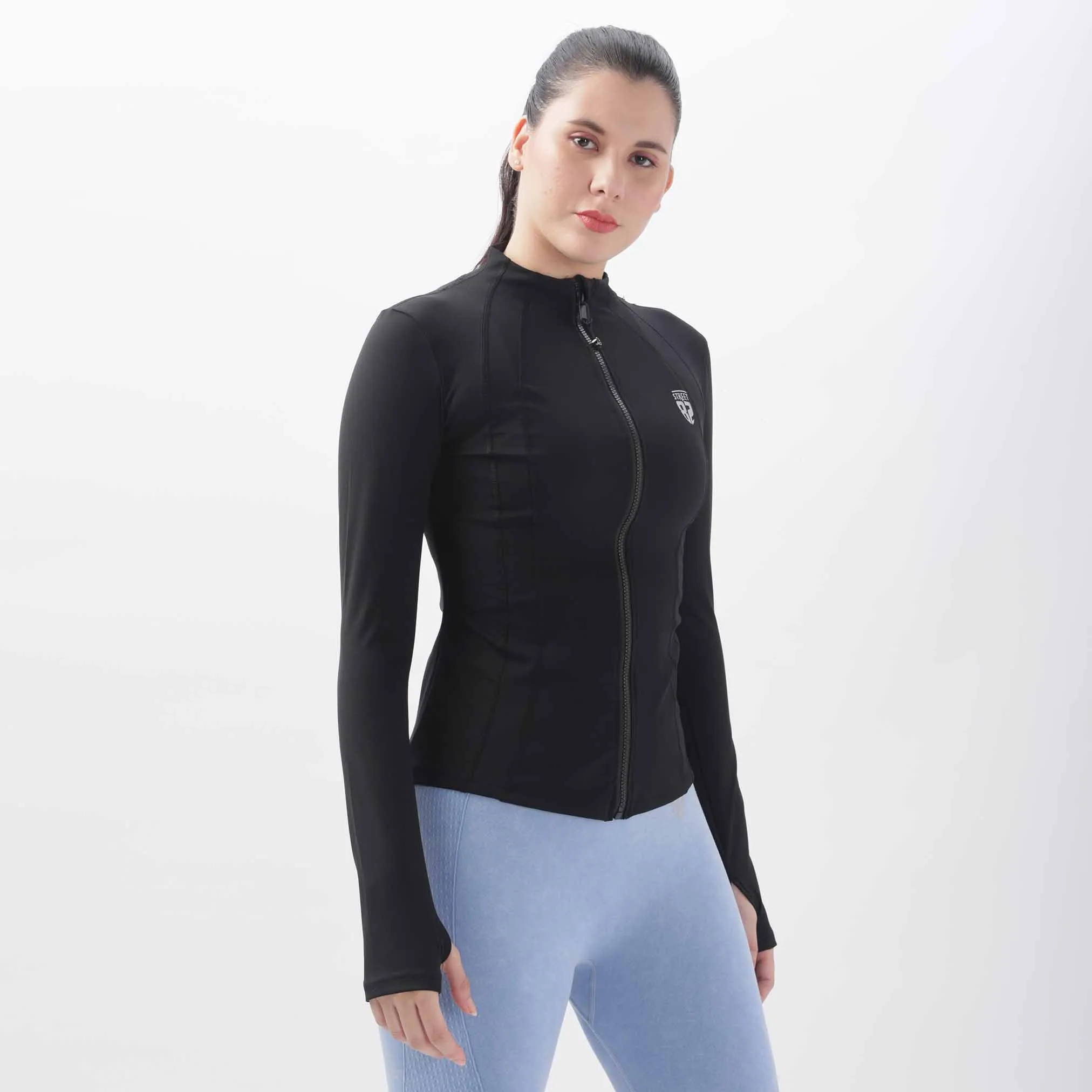 Seamless  Zip Front Jacket