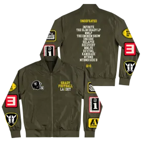 Shady Football Lightweight Bomber Jacket (Green)