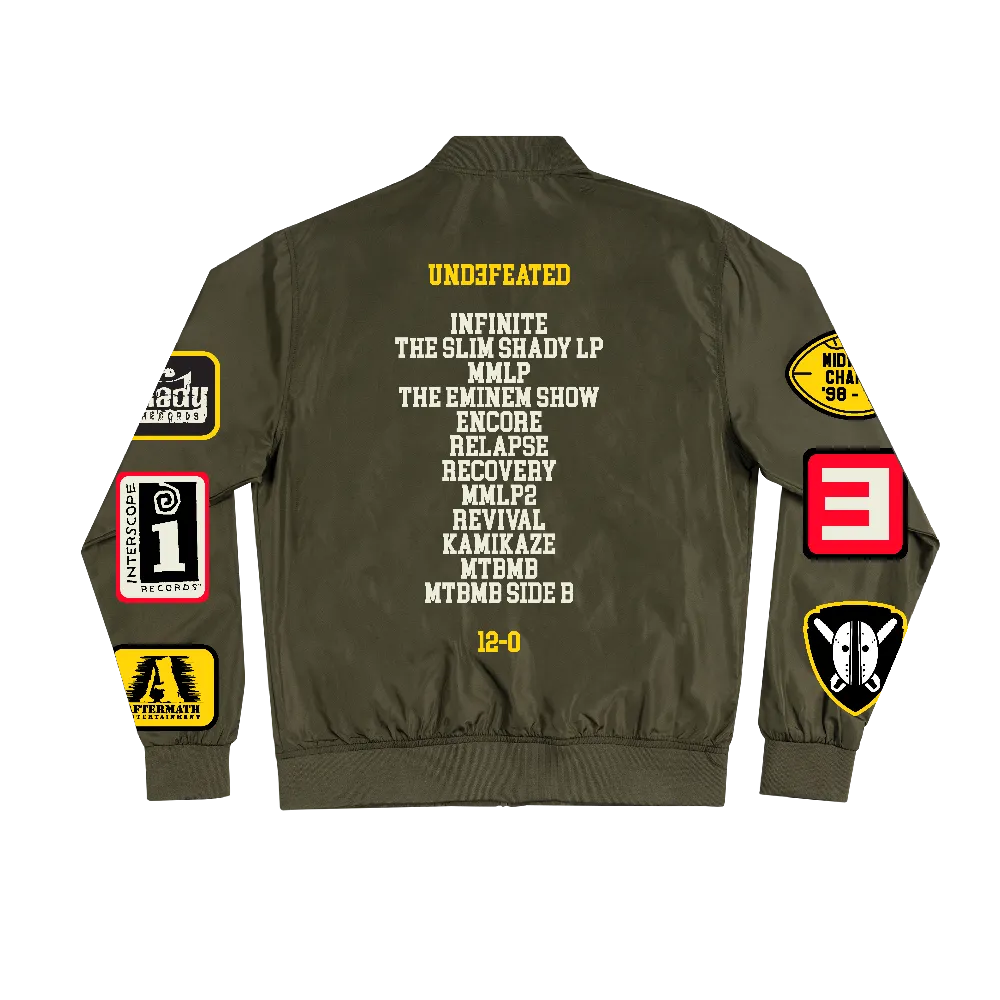 Shady Football Lightweight Bomber Jacket (Green)