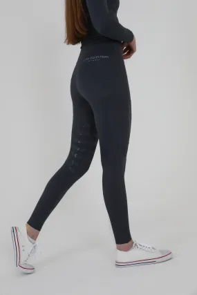Signature Riding Leggings - Tornado Grey