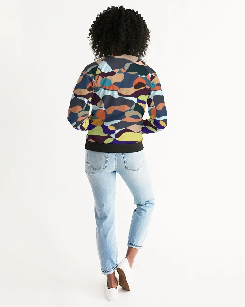 Summer Garden Women's Bomber Jacket