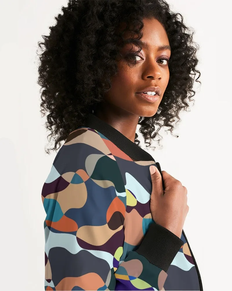 Summer Garden Women's Bomber Jacket