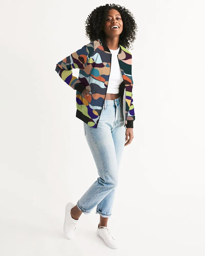 Summer Garden Women's Bomber Jacket