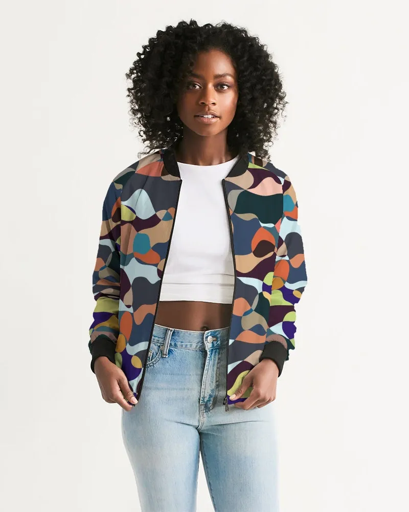 Summer Garden Women's Bomber Jacket