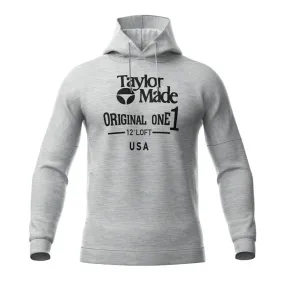 TAYLORMADE Men's Logo Hoodie Jacket (Green Heather)