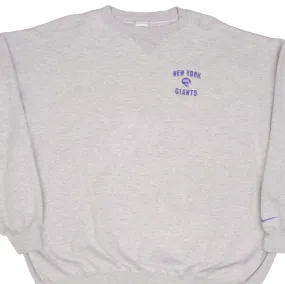 VINTAGE NIKE NFL NEW YORK GIANTS HEAVYWEIGHT GRAY SWEATSHIRT 1990S SIZE 3XL