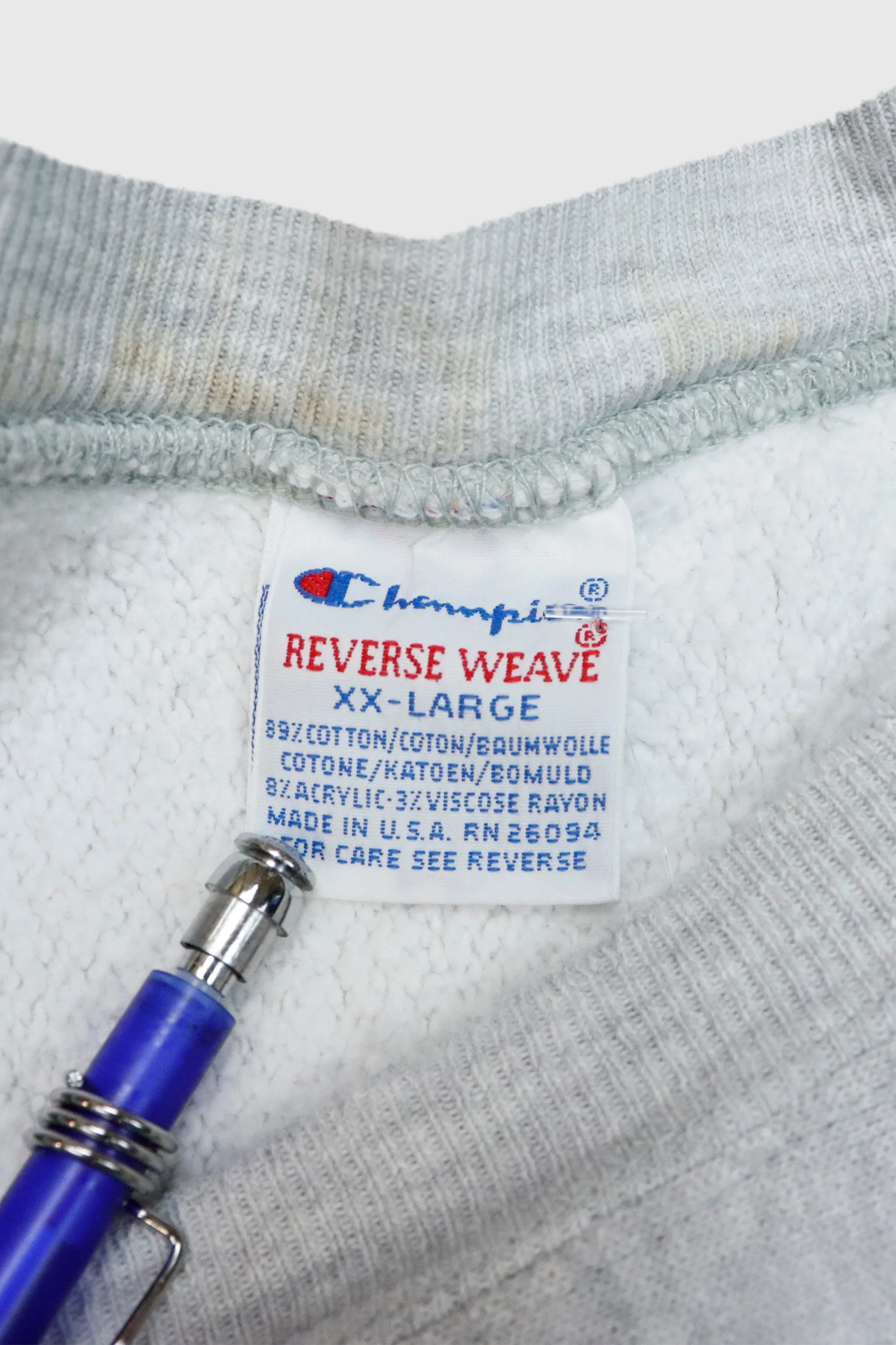 Vintage UW-STOUT XXL Basketball Sweatshirt Champion Reverse Weave
