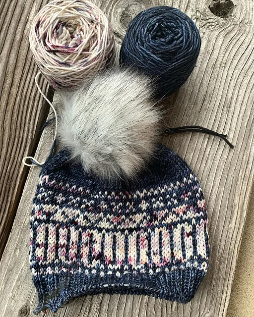 Winterwood Hat Knitting Pattern DK Weight