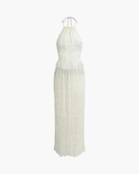 Zelisse – Lace-up accents – Maxi set
